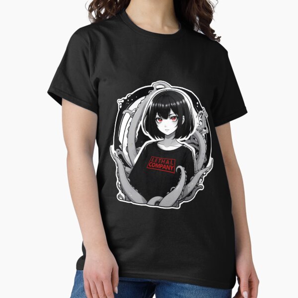 Item preview, Lethal Company Lovecreaftian Japanese Girl designed and sold by Bielzisimo.