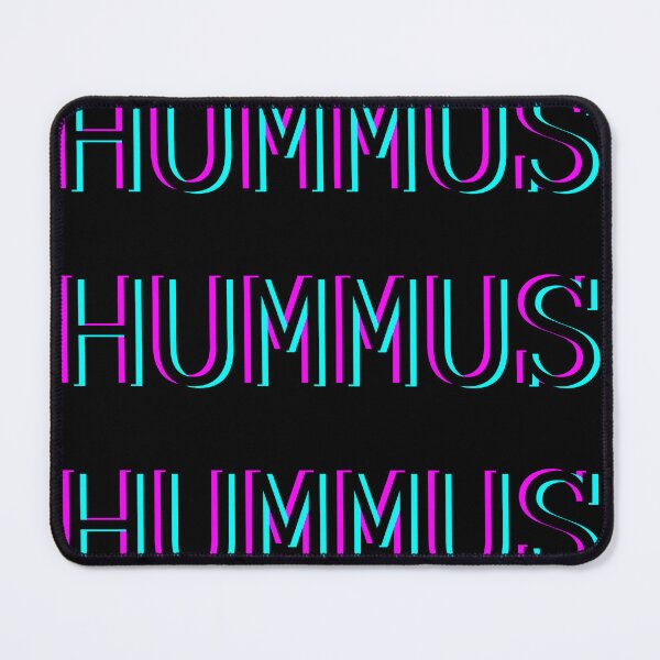Item preview, Powered by Hummus, Neon  Party Vegan food, Chick Peas Lover designed and sold by CosmicGypsy2000.