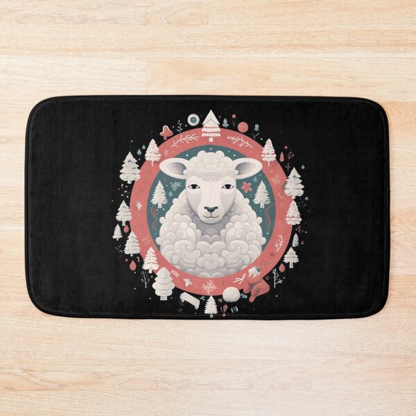 Item preview, Sheep in Ornament, Love Sheeps designed and sold by Logiamerch.