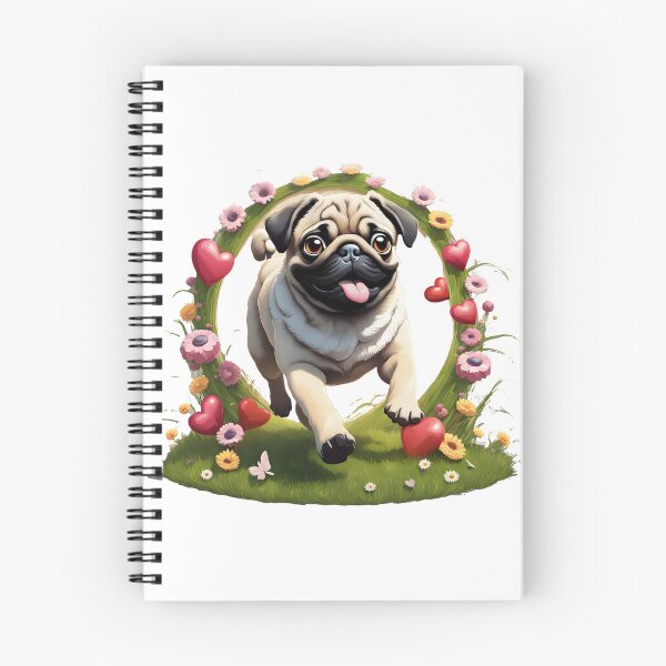 Item preview, Cute running Pug dog  designed and sold by Kaleddis.