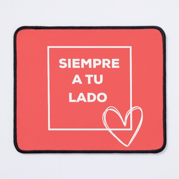 Item preview, Siempre A Tu Lado - Coral Red designed and sold by CushyNest.