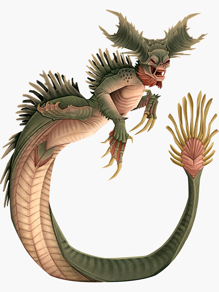 Mermaid Monster Sticker