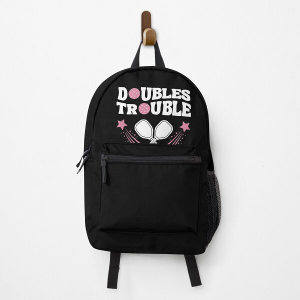 Item preview, Pink Doubles Trouble Pickleball Partner Tournament designed and sold by Orchard Berry.