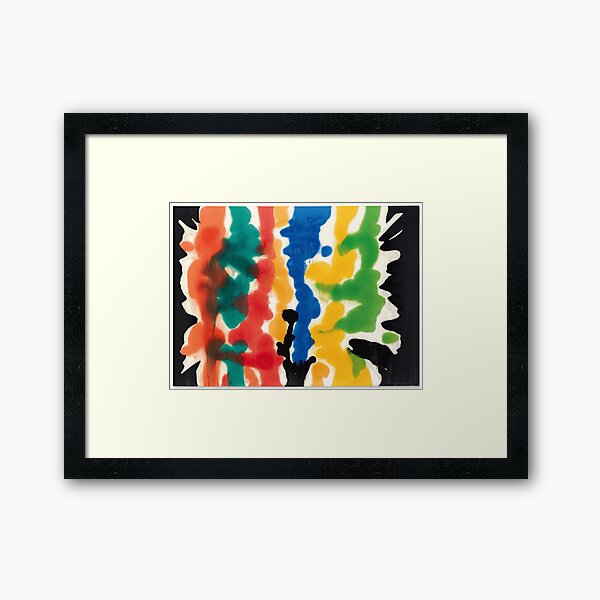 Morris Louis Framed Art Print