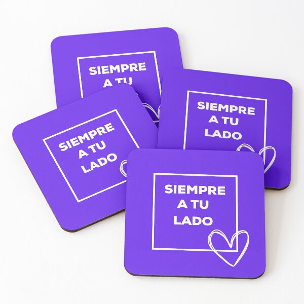 Item preview, Siempre A Tu Lado - Violet designed and sold by CushyNest.