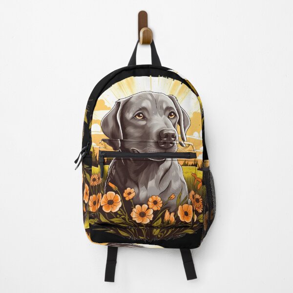 Item preview, Silver labrador retriever dog breed in nature illustration designed and sold by NBSStore.