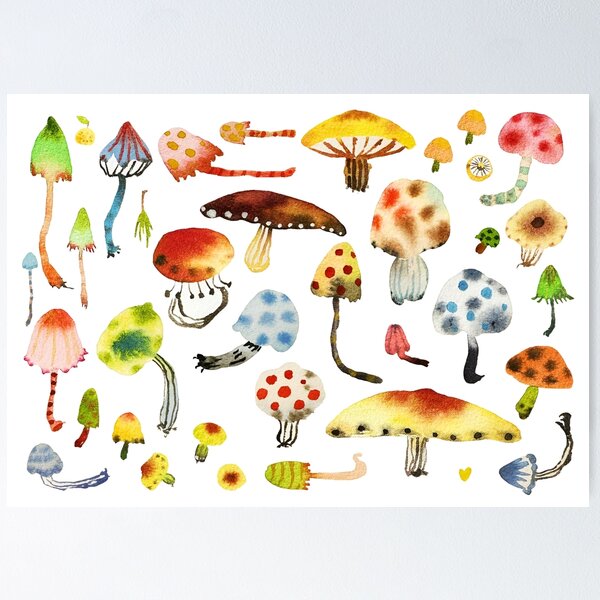 Magic Mushroom Poster