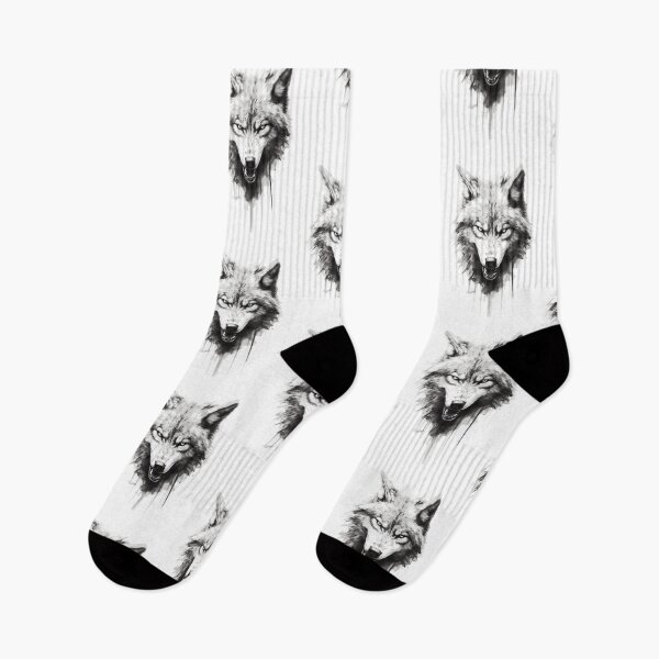 Item preview, Artistic Howl: Abstract Wolf designed and sold by existentangst.
