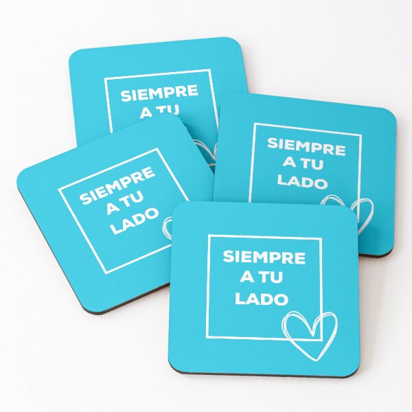 Item preview, Siempre A Tu Lado - Aqua Blue designed and sold by CushyNest.