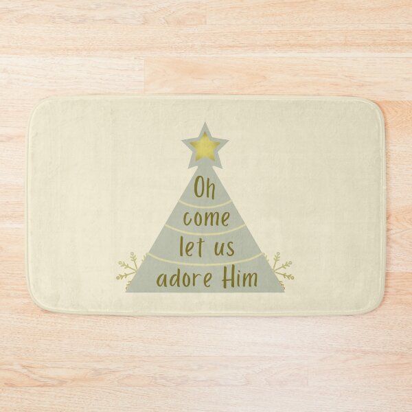 Item preview, Oh Come Let Us Adore Him - Religious Christmas Nativity Jesus designed and sold by ViewerEqualsPhoton.