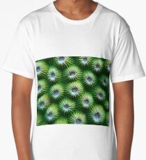 Green Honeycomb Long T-Shirt