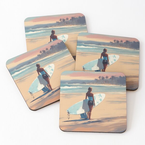 Item preview, Cool surfer - catchin' waves in style designed and sold by KarakitAI.