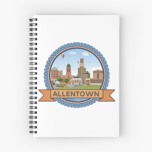 Item preview, Allentown, Pennsylvania | A beautiful day in the city  designed and sold by CircinusStore.