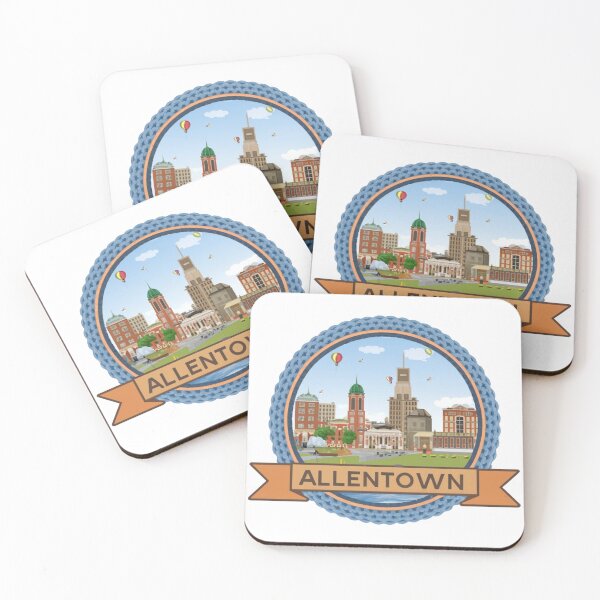 Item preview, Allentown, Pennsylvania | A beautiful day in the city  designed and sold by CircinusStore.