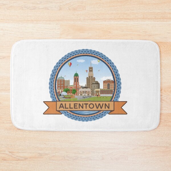 Item preview, Allentown, Pennsylvania | A beautiful day in the city  designed and sold by CircinusStore.