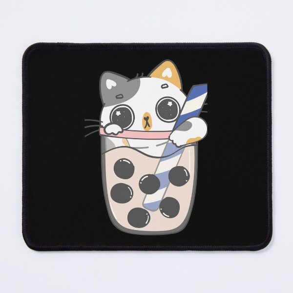 Item preview, boba cat designed and sold by itswallcraft.