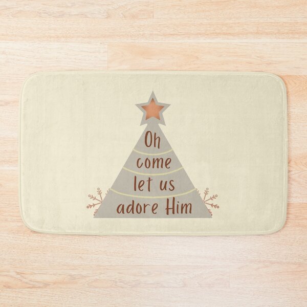 Item preview, Oh Come Let Us Adore Him - Religious Christmas Nativity Jesus designed and sold by ViewerEqualsPhoton.