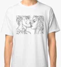 kiss more often (B & W) Classic T-Shirt