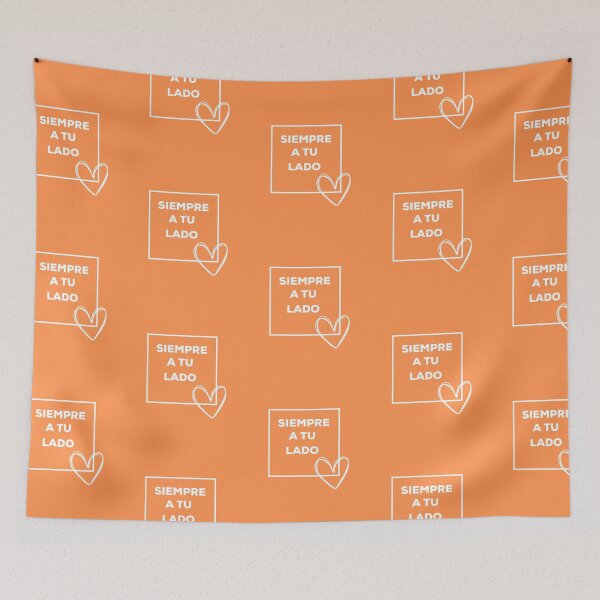 Item preview, Siempre A Tu Lado - Orange designed and sold by CushyNest.
