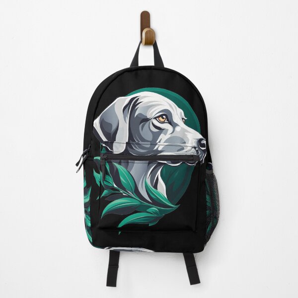 Item preview, Silver Labrador Retriever Dog Breed Logo Style Artwork designed and sold by NBSStore.
