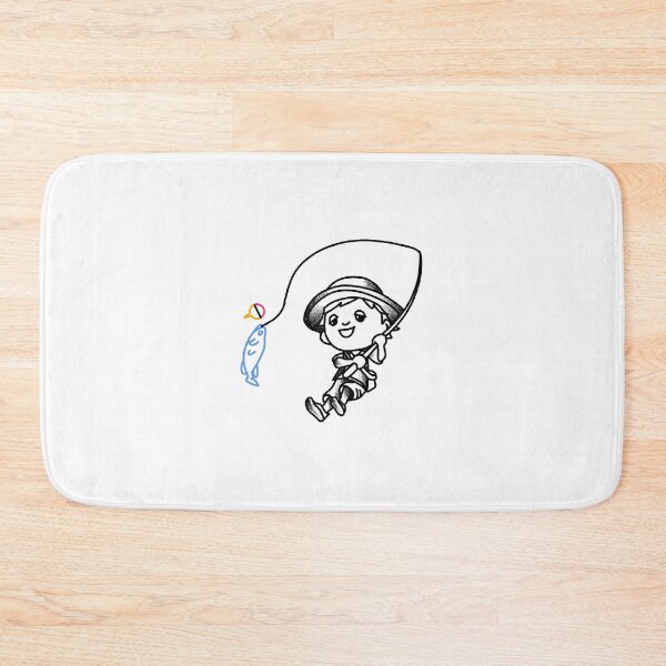 Item preview, villager fishing AC designed and sold by Bratwurst !.