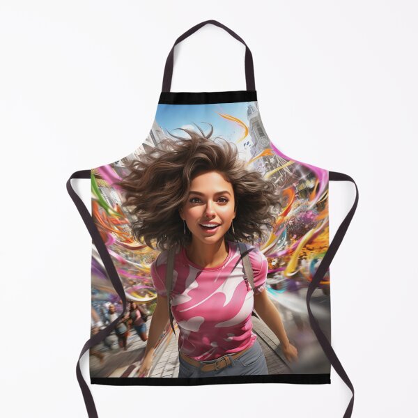 Item preview, Vivacious Verve – Spirited City Life Art Print designed and sold by SmartDesignByBB.