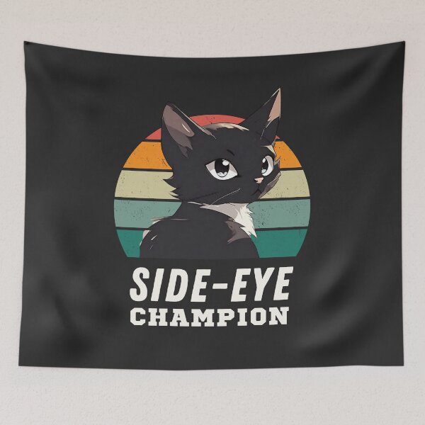 Item preview, Side-Eye Anime Cat Lover  designed and sold by kiliteh.