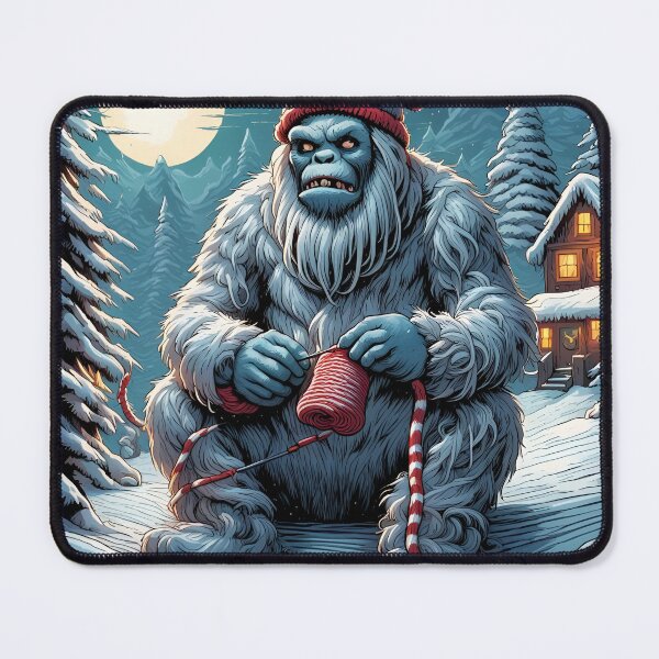 Item preview, Knitting yeti  designed and sold by Bouncingbumble.