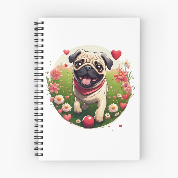 Item preview, Cute running Pug dog  designed and sold by Kaleddis.