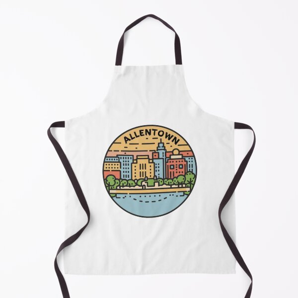 Item preview, Allentown, Pennsylvania | Pixel Art of the city designed and sold by CircinusStore.