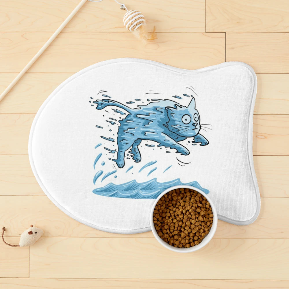 Water Cat Pet Mat by Sebastián Ponce