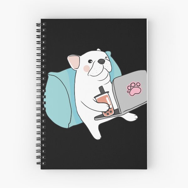 Item preview, dog drinking boba tea designed and sold by itswallcraft.