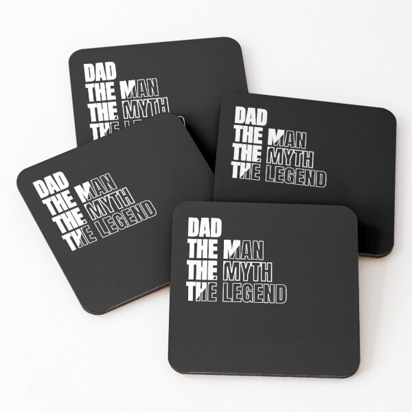 Item preview, Dad The man the myth the legend designed and sold by FuelForTheSoul.