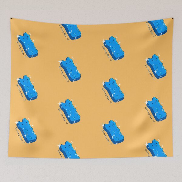 Item preview, Blue Gummy Bear :} designed and sold by SpaceDiver-001.