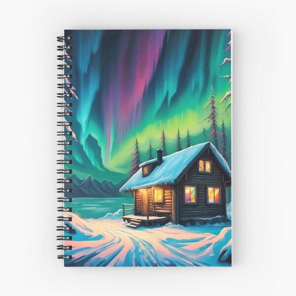 Item preview, Northern lights nightfall designed and sold by Bouncingbumble.