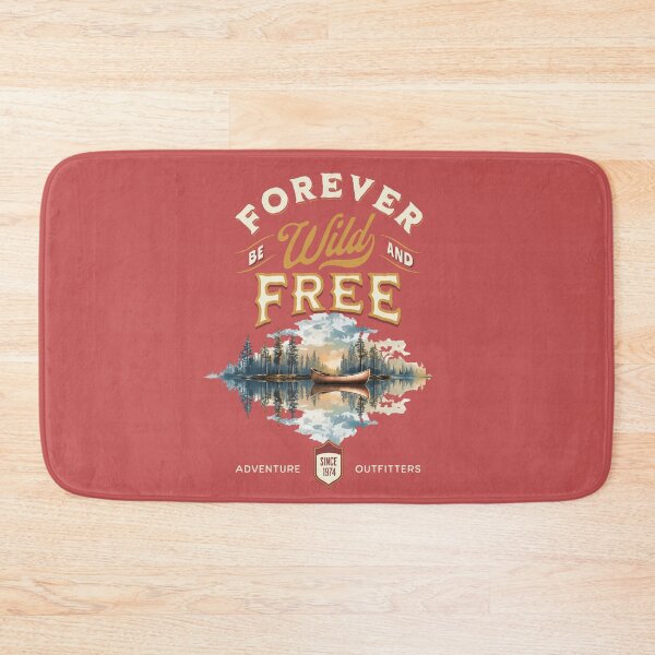 Item preview, Forever be wild and free - exploretheworld - tourist atraction - aroundtheworld - Die Wanderlust – outdoorlife – exploremore – Sundown adventure – in to the wild designed and sold by JansenGS.