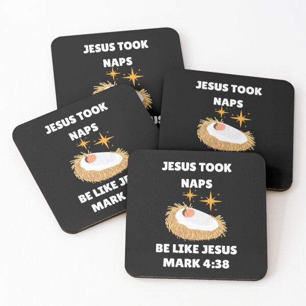 Item preview, Baby Jesus took naps be like Jesus -sticker designed and sold by Faithandpattern.