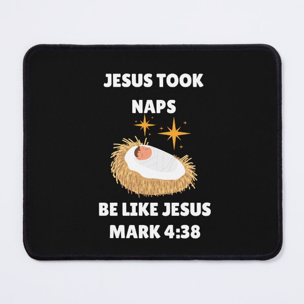 Item preview, Baby Jesus took naps be like Jesus -sticker designed and sold by Faithandpattern.