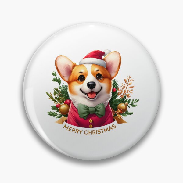Item preview, Corgi Mistletoe Marvel: Merry Christmas Magic designed and sold by EpicPaws.