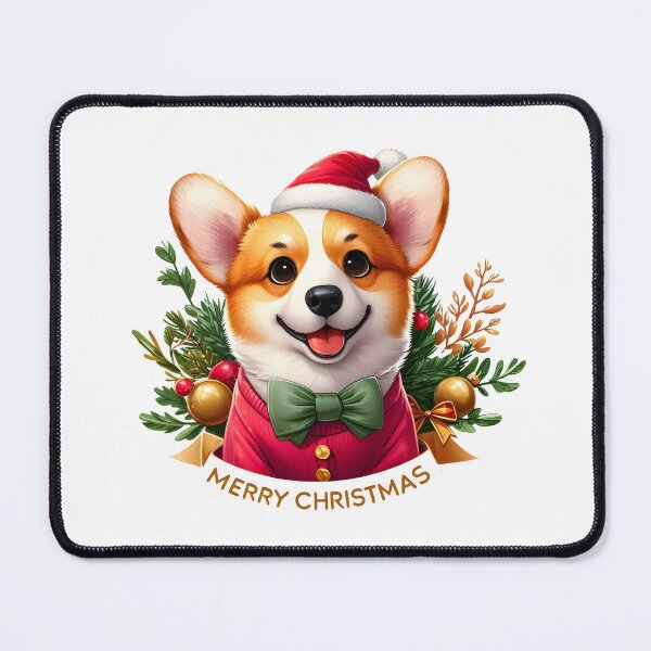 Item preview, Corgi Mistletoe Marvel: Merry Christmas Magic designed and sold by EpicPaws.
