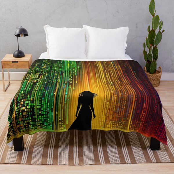 Item preview, Binary Kaleidoscope: The Hypnotic Dance of Colors in the Golden Age of Digital Art designed and sold by Artedig.