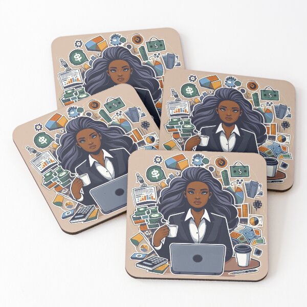 Item preview, Ebony Success - Woman Enterpreneur 08 designed and sold by MyEbonyYou.