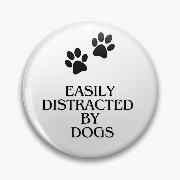 Item preview, Easily Distracted by Dogs - Canine Daydreamer,A Pawsitively Stylish Collection designed and sold by CYGIS STORE.