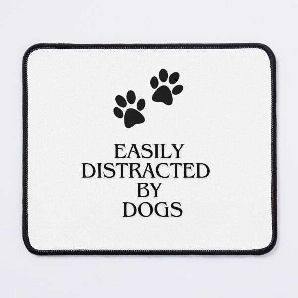 Item preview, Easily Distracted by Dogs - Canine Daydreamer,A Pawsitively Stylish Collection designed and sold by CYGIS STORE.