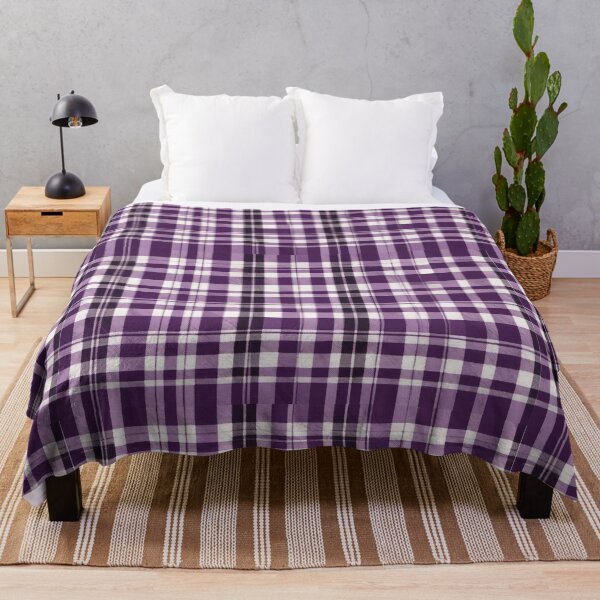 Item preview, Purple and White Tartan designed and sold by pinkal.