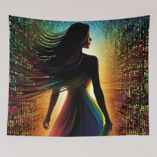 Item preview, From Binary to Art: Defying Logic with Colors in Digital Creation designed and sold by Artedig.