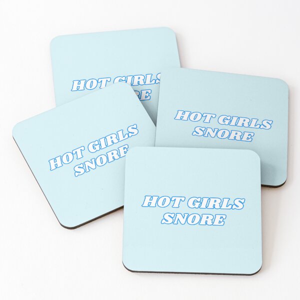 Item preview, Hot Girls Snore designed and sold by PixelsNonstop.