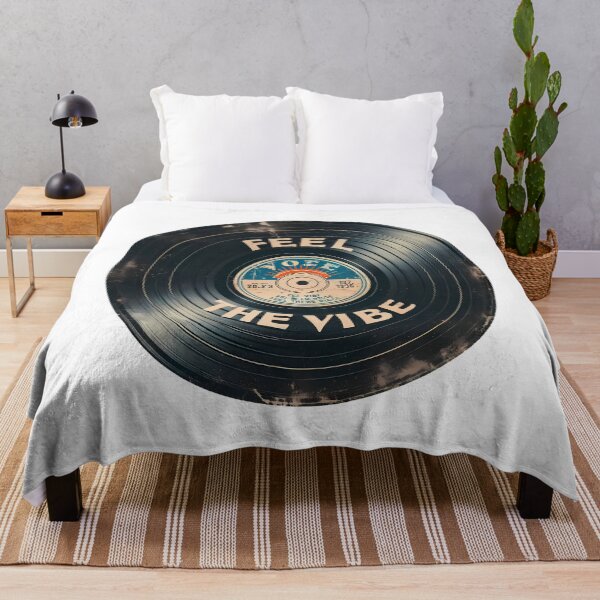 Item preview, Sonic Waves Vinyl Record - "Feel the Vibe" Edition designed and sold by OblakShop.