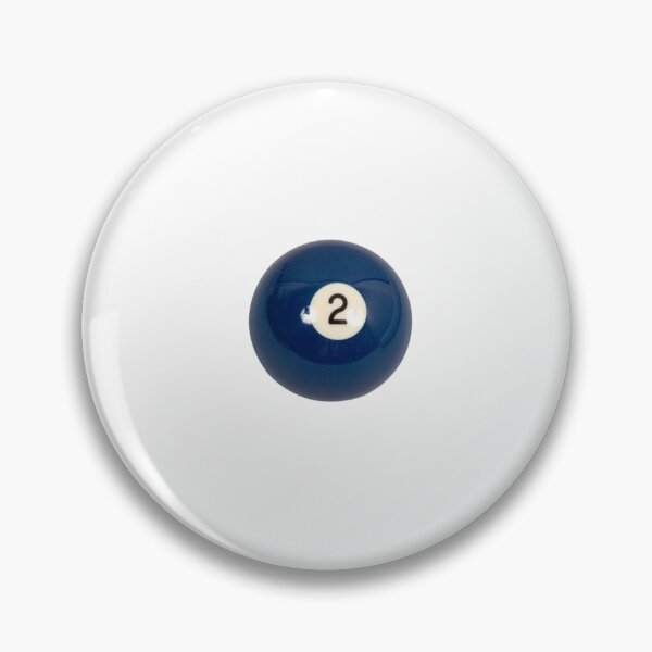 Item preview, ˗ˏˋ ★ ˎˊ˗ blue billiard ball 2 (Y2k Style) designed and sold by UrbanY2kShop.