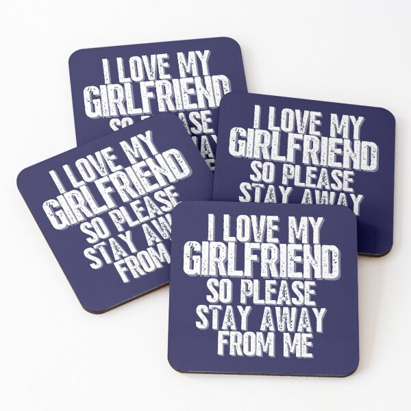 Item preview, I LOVE MY GIRLFRIEND   designed and sold by Meandmyshop.